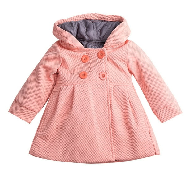 Details about / Kids Girls Faux Fur Warm Hooded Coat Toddler Fleece Jacket Hoodie Outerwear Tops